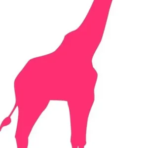 La girafe rose Same Day Shipping