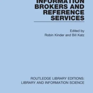 Information Brokers and Reference Services New Release