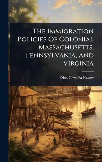 Time-Limited The Immigration Policies Of Colonial Massachusetts, Pennsylvania, And Virginia