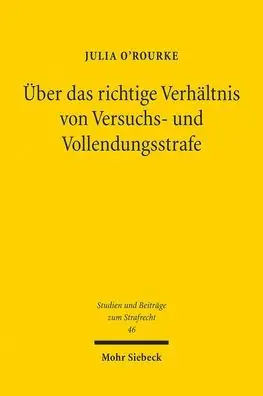 Uber das richtige Verhaltnis von Versuchs- und Vollendungsstrafe No Minimum Order