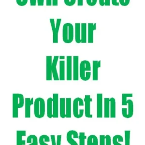 Low Price Create Your Own Killer Product In 5 Easy Steps