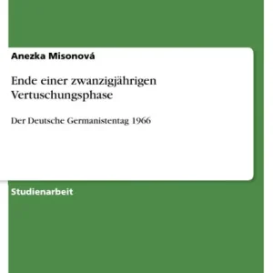 Ende einer zwanzigjährigen Vertuschungsphase: Der Deutsche Germanistentag 1966 Big Sale