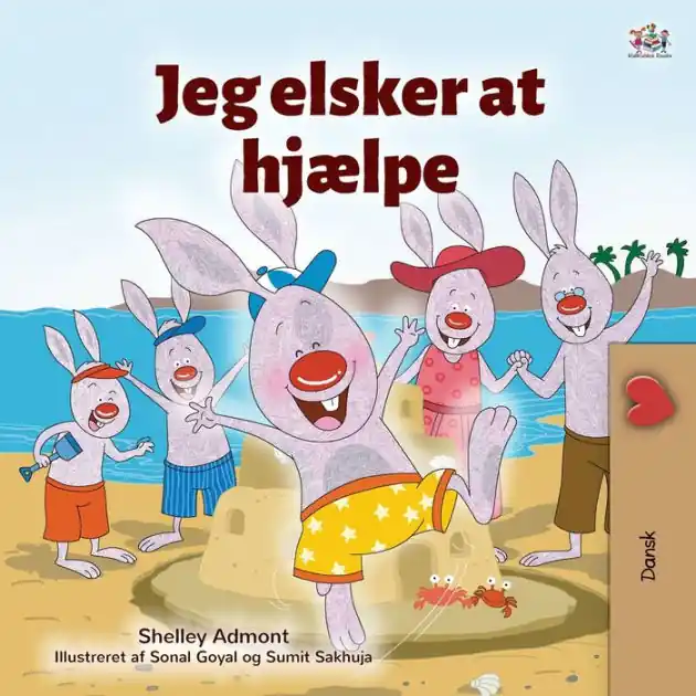 I Love to Help (Danish Book for Kids) Price Cut