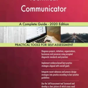 Final Sale Technical Communicator A Complete Guide - 2020 Edition