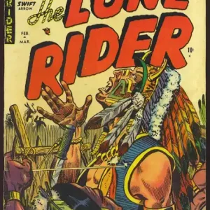 Limited Offer Lone Rider Number 18 Western Comic Book