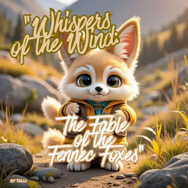 Whispers of the Wind: The Fable of the Fennec Foxes Today Only