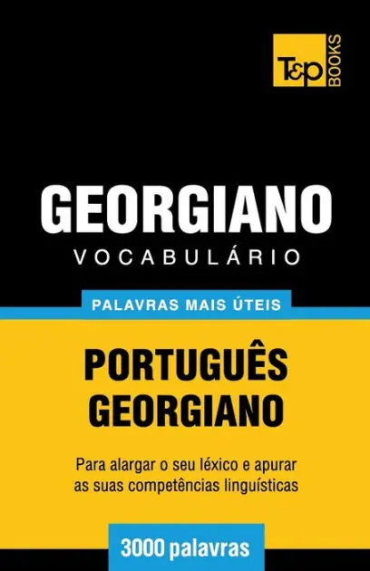 One Day Deal Vocabul�rio Portugu�s-Georgiano - 3000 palavras mais �teis