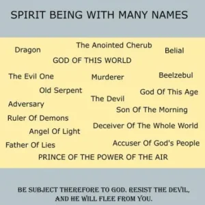 Satan, Spirit Being With Many Names Flash Sale