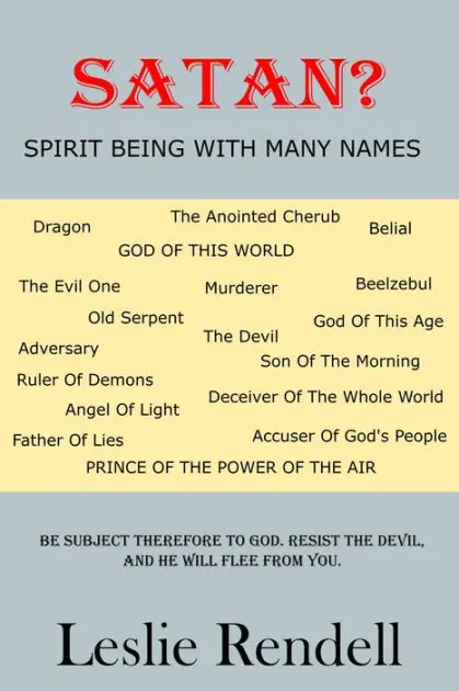 Satan, Spirit Being With Many Names Flash Sale