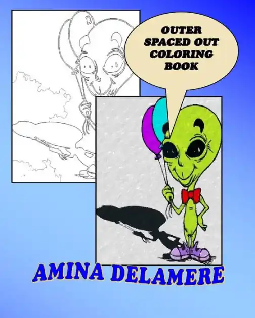 Weekend Sale Outer Spaced Out Coloring Book