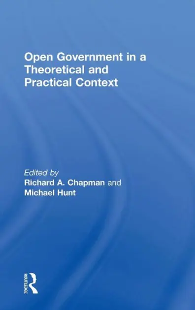 Open Government in a Theoretical and Practical Context Certified