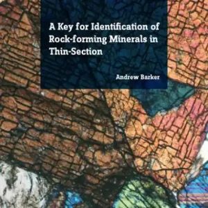 A Key for Identification of Rock-Forming Minerals in Thin Section Fresh Stock