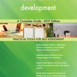 Research and development A Complete Guide - 2019 Edition Factory Price