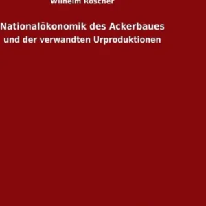 Markdown Nationalökonomik des Ackerbaues