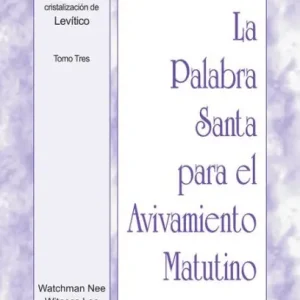 Luxury Estudio de cristalizacion de Levitico: Tomo Tres