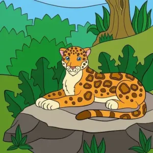 Animali Selvaggi Libro da Colorare 4 In Demand