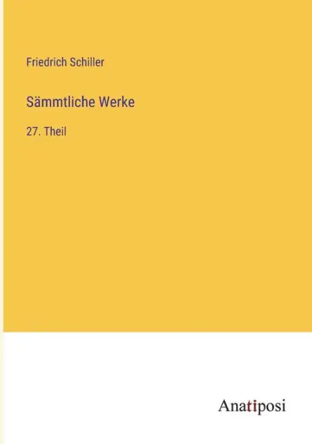Sämmtliche Werke: 27. Theil Instant Buy