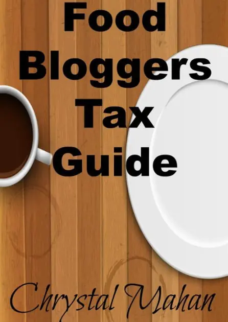 Food Bloggers Tax Guide Buy Today