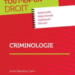 Criminologie Fresh Stock