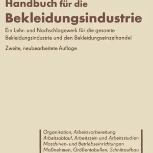 Special Discount Handbuch für die Bekleidungsindustrie: Ein Lehr- und Nachschlagewerk für die gesamte Bekleidungsindustrie und den Bekleidungseinzelhandel