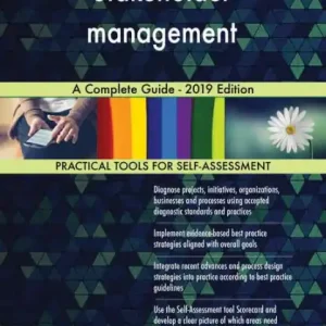 Stakeholder management A Complete Guide - 2019 Edition Next Day Delivery