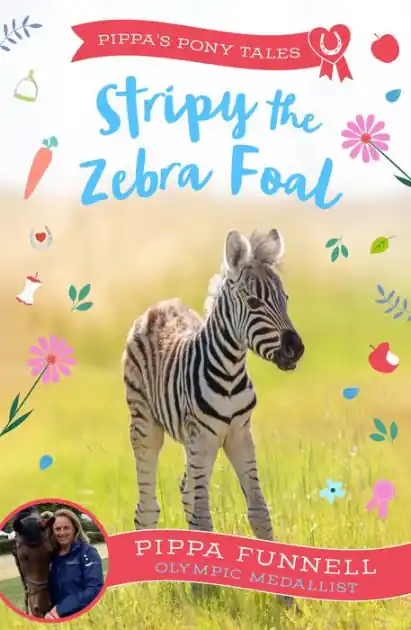 Stripy the Zebra Foal Same Day Shipping