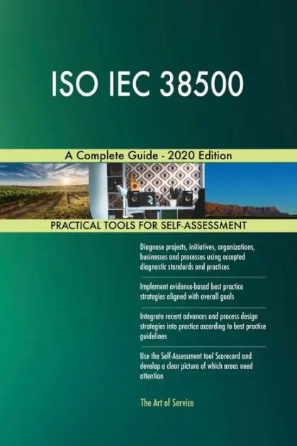 Cheap ISO IEC 38500 A Complete Guide - 2020 Edition