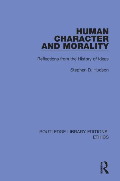 Human Character and Morality: Reflections on the History of Ideas Money Back Guarantee