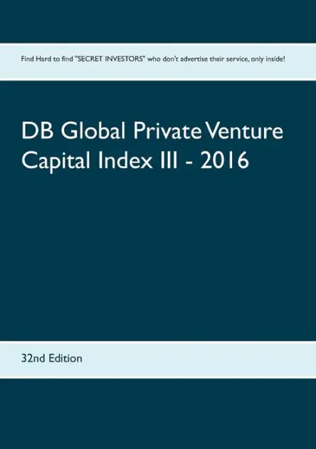 Special Discount DB Global Private Venture Capital Index III - 2016: 32nd Edition