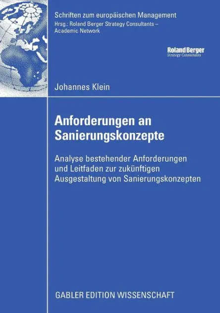 Big Sale Anforderungen an Sanierungskonzepte: Analyse bestehender Anforderungen und Leitfaden zur zukünftige Ausgestaltung von Sanierungskonzepten