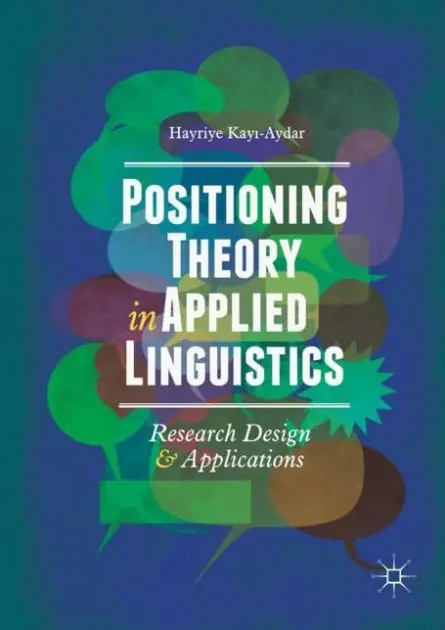 Save Now Positioning Theory in Applied Linguistics: Research Design and Applications