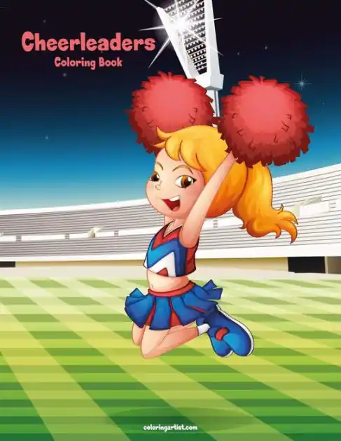 Bulk Order Cheerleaders Coloring Book 1