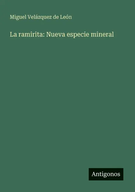 Big Sale La ramirita: Nueva especie mineral