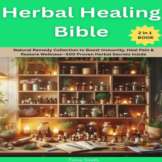 Clearance Herbal Healing Bible: Natural Remedy Collection to Boost Immunity, Heal Pain & Restore Wellness-500 Proven Herbal Secrets Inside- 2 in 1 Book