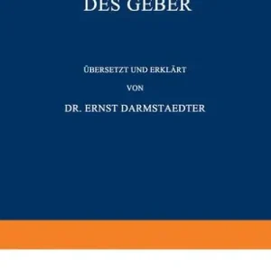 Die Alchemie des Geber Brand New