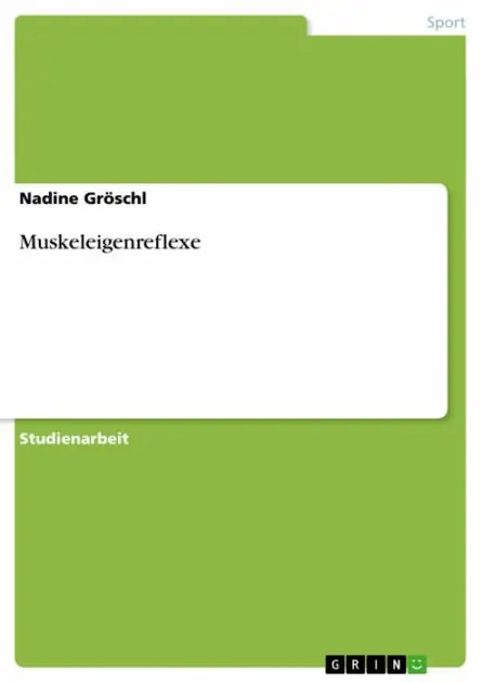 Muskeleigenreflexe Today Only