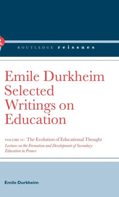 Fresh Stock The Evolution of Educational Thought: Lectures on the formation and development of secondary education in France