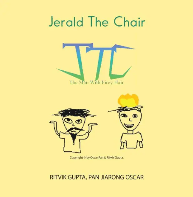 Jerald the Chair: The Man with Firey Hair Seasonal Sale