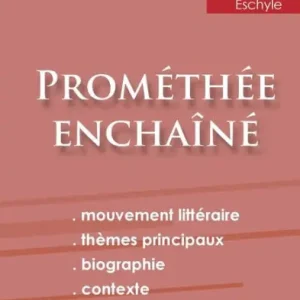 Fiche de lecture Prométhée enchaîné de Eschyle (Analyse littéraire de référence et résumé complet) Save Now