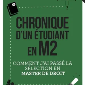 Chronique d'un étudiant en M2: Comment j'ai passé la sélection en Master de droit Grab Now