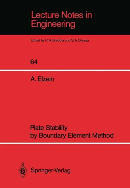 Buy Today Plate Stability by Boundary Element Method