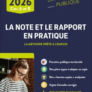 Buy Direct La note et le rapport en pratique - 2025-2026: La méthode prête à l'emploi