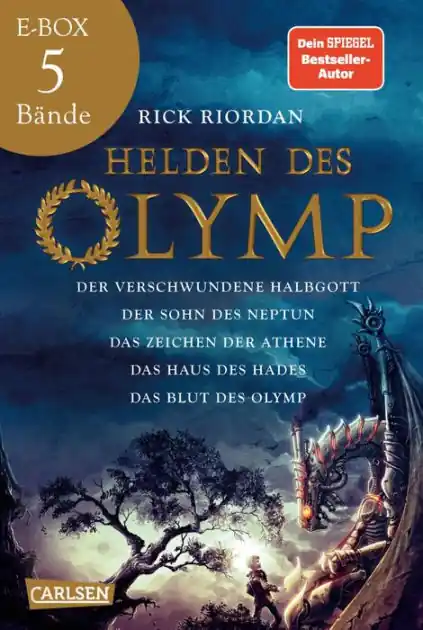 Buy Online Helden des Olymp: Drachen, griechische Götter und römische Mythen - Band 1-5 der Fantasy-Reihe in einer E-Box!: Für alle Fans von Percy Jackson