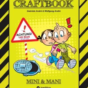 CRAFTBOOK - ABENTEUER - 140 BLATT SPECIAL-EDTITION - MEHR FARBE - THEMENWELTEN - MALMOTIVE - RÄTSEL - TIERE - ZIRKUS: MINI & MANI Save Now