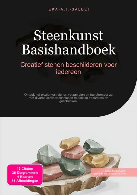 Clearance Steenkunst Basishandboek: Creatief stenen beschilderen voor iedereen