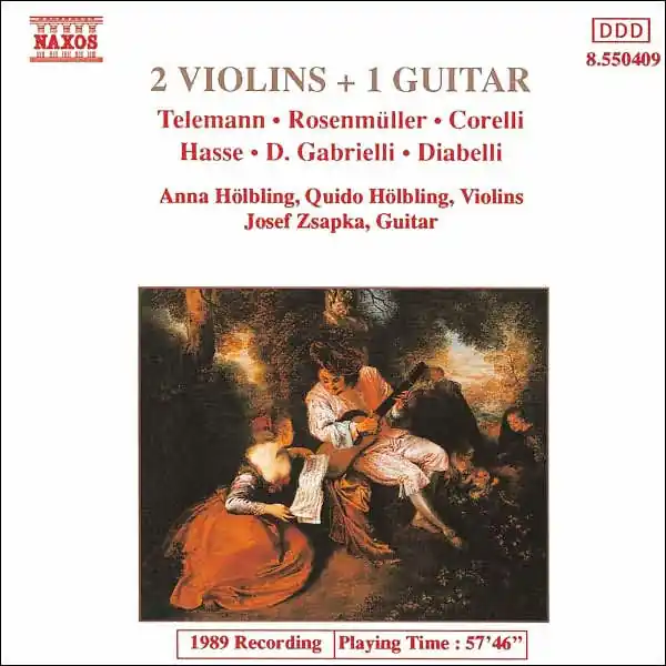 2 Violins + 1 Guitar Low Price