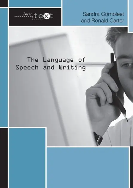 Reduced Price The Language of Speech and Writing