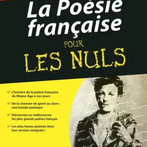 La Poésie française Pour les Nuls Next Day Delivery