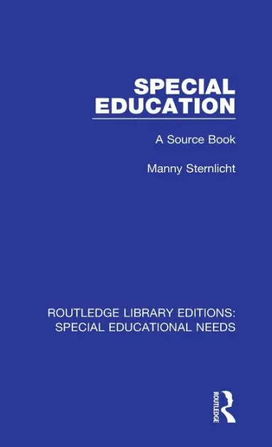 Special Education: A Source Book Free Returns