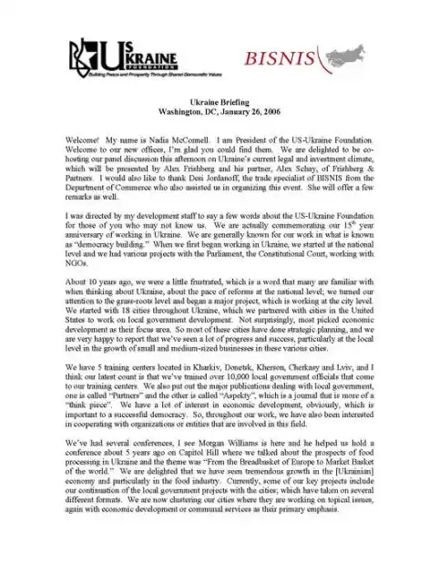 Ukraine Briefing Original